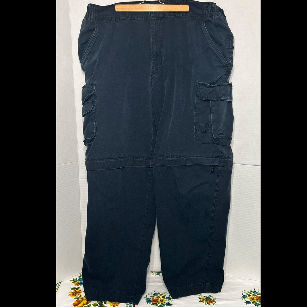 Wind River Cargo Convertible Men's Navy Pants Multiple Pockets 40X30